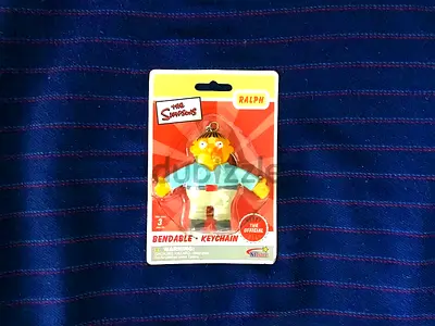 The Simpsons RALPH Bendable Keychain Figure