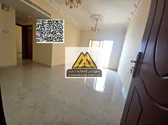 A luxury 1-bedroom apartment with a living room for annual rent in Al Hamidiya 1 – Ajman, featurin