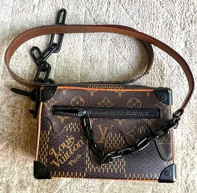 Pre-Owned LV × Nigo Giant 2020 mini Soft Trunk shoulder bag