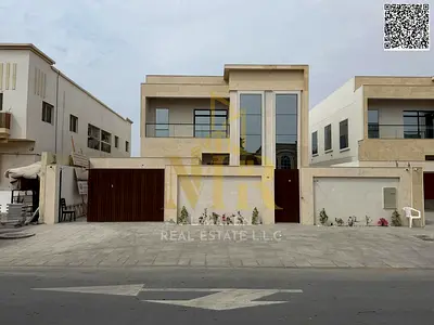 فيلا بالروضه 3 طابقين 5 غرف بسعر مميز شامل الكهرباء والمياه و المكيفات في أرقي مناطق عجمان تملك حر لجميع الجنسيات