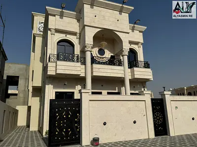 فيلا فاخرة 5 غرف + رووف للبيع – الزاهية / عجمان تشطيبات فاخرة – موقع مميز – تملك حر فرصة ذهبية لامتلاك فيلا بتصميم عصري ومساحات واسعة