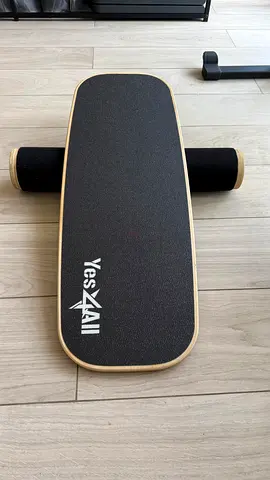 Yes4All Balance Board with Roller - Wooden Core, Used