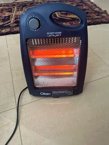 Clikon Portable Electric Compact Quartz Heater 800 W