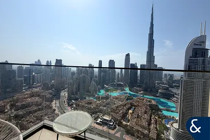 Fully Furnished | Burj View | 3 Bed + Study