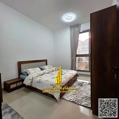 🏡 For monthly rent - The most luxurious and upscale one-bedroom apartment, the first tenant in Al Nuaimiya 1 - Ajman ✨ 📍 Location: Al Nuaimiya 1 -
