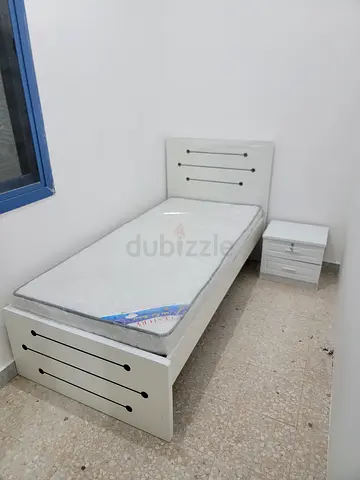Brand new mdf single bed with medical mattress available.