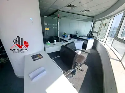 Furnished Independent Office | Partitions | Pantry & Bathroom Near Metro | Al Karama