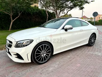 Mercedes C200 Coupe 2019 model full option fully loaded excellent condition