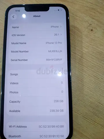 iPhone 13 Pro. 256GB. Like new.