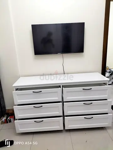 White chester drawer