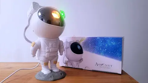 Astronaut Galaxy Night Light Projector