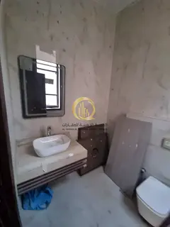 For sale: a villa in the Al-Houshi area, Al-Badea suburb. Composed of a ground floor + first floor.