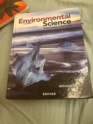 Environmental Science textbook by Savvas (Withgott) - Hardcover