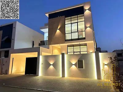 10% Down Payment – Luxury 5Master Bedroom Villa with Custom Finishing – Near Al Rahmaniya Sharjah –