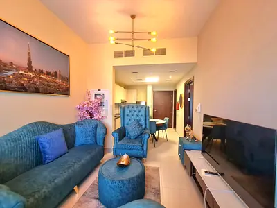 Teal Velvet Living Room Set — Sofa, Armchair...