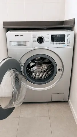 Samsung Front Load Washing Machine - 8kg, Silver