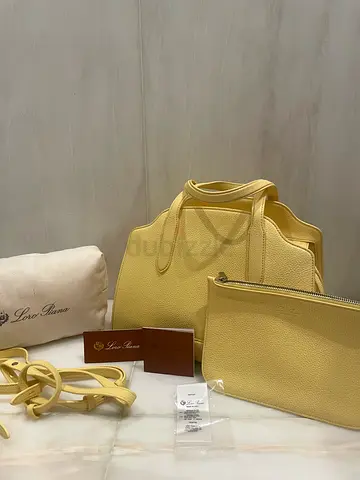 Loro Piana Sesia Medium Bag – Pale Yellow