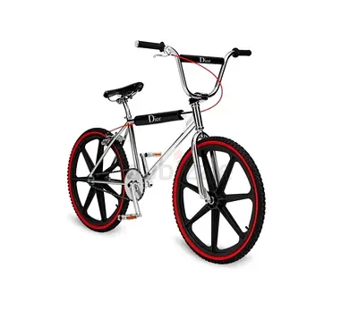 Brand New Christian  Dior-branded bmx-style bicycle