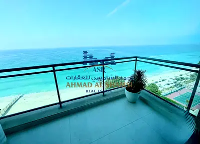 Fully Renovated 3BR + Maids Room || Direct Beach View || Chiller Free || Private Beach Access || All Amenities Free