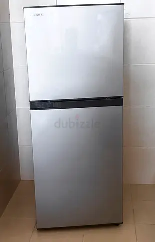 Toshiba Silver Top-Freezer Refrigerator - Good Condition