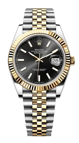 2026 Brand New Rolex Datejust, Two-Tone, Jubilee Bracelet, Fluted Bezel, Bright Black Dial - Unworn