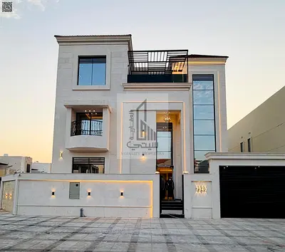 Corner villa for sale, prime location, ground floor + first floor + roof