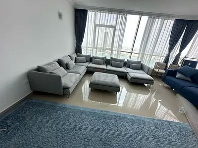 Ikea Sodhremn U Shape Sofa Gray Large Light Grey Modular Corner Sofa with Ottoman