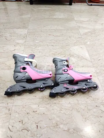 Like New Adjustable Inline Skates (Size 35-38) + Ready to Use