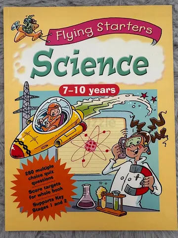 Engaging Science Workbook for Kids: Flying Starters - 280 multiple choice questions