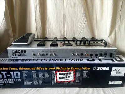Boss GT 10 with Box