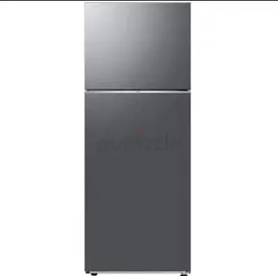 Top Freezer Refrigerator - Grey, Good Condition