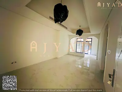 For annual rent first occupancy: wonderful 1 bed hall apartment in Al Talla 2, adjacent to Saudi German Hospital, 2 baths, balcony, central AC, majlis