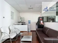 Fully Furnished Fitted Office | Glass Partitioned Cabins &amp; City Views| Near Metro