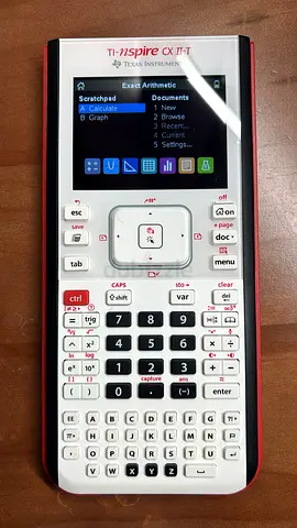 TI-Nspire CX II-T Graphing Calculator - Good Working Condition