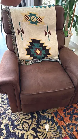 Comfortable Brown Recliner Chair in Good Condition