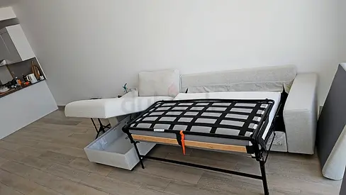 Ikea vimle L shape sofa bed Beige ExcellenLight grey 3-seater sofa bed with storage - good condition