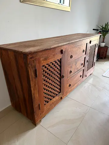 Solid Wooden Storage Chest / Rustic Coffee Table