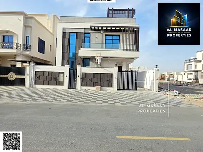 فيلا فاخرة للبيع، تجمع بين الأناقة والراحة والموقع المثالي في أحد أرقى الأحياء السكنية في عجمان.