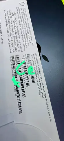 Apple Watch Series 10 Slate Titanium Black Sports Band 46mm cellular UAE version sealed pack