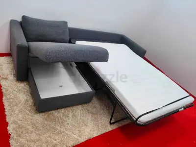 Ikea vimle gray color lshape sofabed with storage