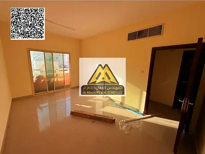 A clean and spacious 1-bedroom apartment with a living room for annual rent in Al Nuaimiya – Ajman,