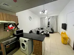 Furnished one-bedroom apartment for annual rent in Ajman, Al Nuaimiya 3, in City Towers. Includes tw