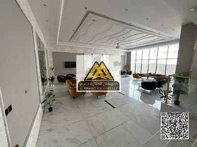 من أجمل وأفخم الشقق للإيجار السنوي في عجمان، على شارع الشيخ عمار – الحميدية 1، بموقع استراتيجي مميز وقريب من جميع الخدمات، مع سهولة الوصول إلى الشارقة