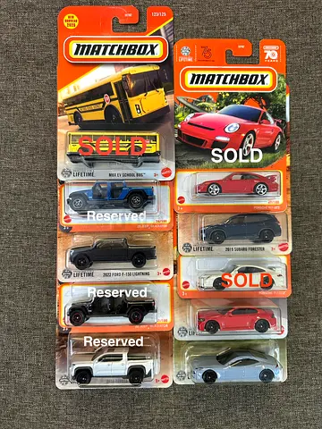 Matchbox 10pcs