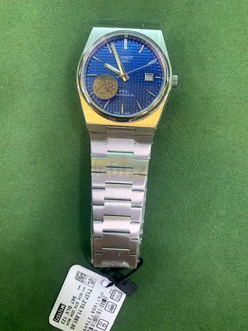Tissot PRX Stainless Steel Automatic Mens Super Master Copy Watch with Exhibition Caseback