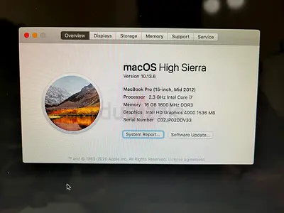 Macbook Pro 15inch for Sale