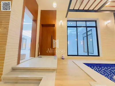 In the heart of Al Helio 2, Ajman, a rare opportunity to own a luxury corner villa on a main road, ready to move in immediately.