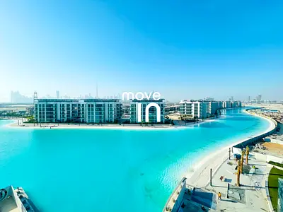 Stunning Lagoon + Burj Khalifa View - Unfurnished