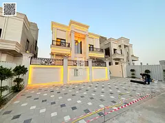 A luxurious classic villa with a complete design in Al-Haliou 1, ready to move in, with a price incl