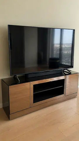 Dark Gloss(mirror) TV Cabinet / Entertainment Unit with Storage